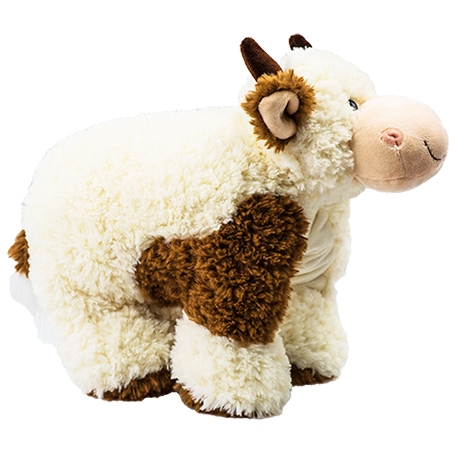 Новогодний подарок Бычок Подушка малая